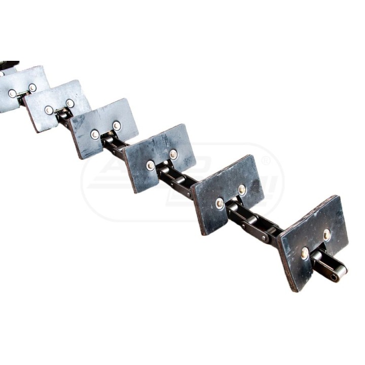 Łańcuch przenośnika kpl. 26 łopatek 150 x 90 mm. 84017638 , CA550 x 105 , B122714