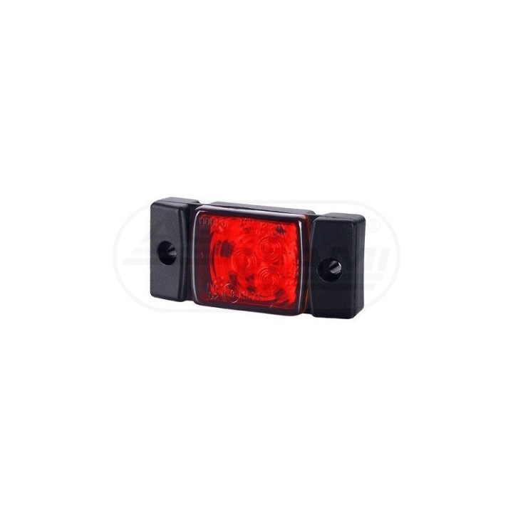 Lampa obrysowa Horpol 40 diod 12/24V Czerwona LD142 HORPOL