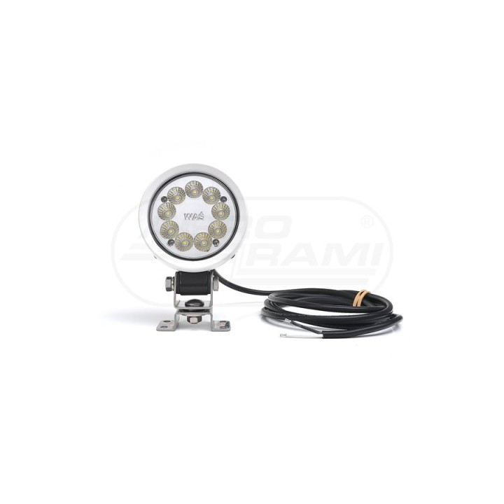 Lampa robocza , światło rozproszone , z przewodem W163 5000 (9 LED ) 12V-70V WAŚ