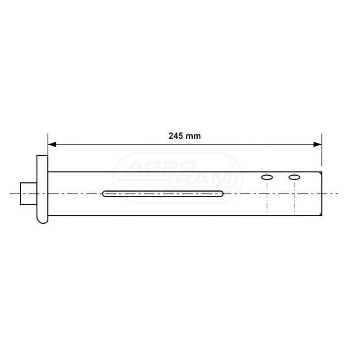Korbowód prawy Z2-780 C03052411000 SaMASZ