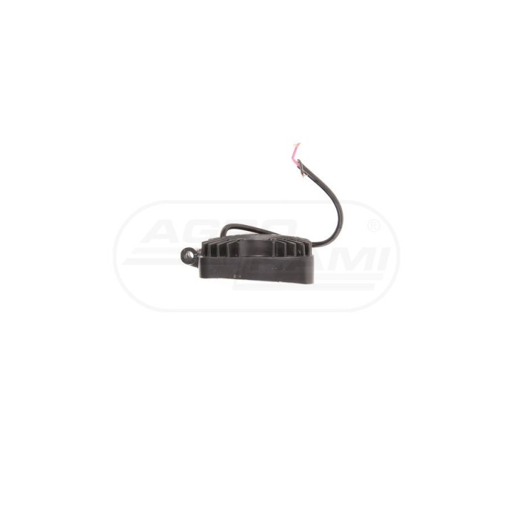 Lampa robocza prostokątna LED 3Wx9LED 12-30V obudowa aluminiowa 001-3900