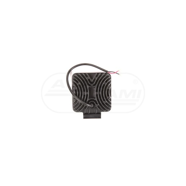 Lampa robocza prostokątna LED 3Wx9LED 12-30V obudowa aluminiowa 001-3900
