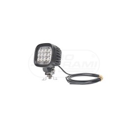 Lampa robocza LED (światło rozproszone), jednofunkcyjna, 12V-24V + przewody 250cm YLY-S 2x1,5mm2, diody 978, W130 WAŚ