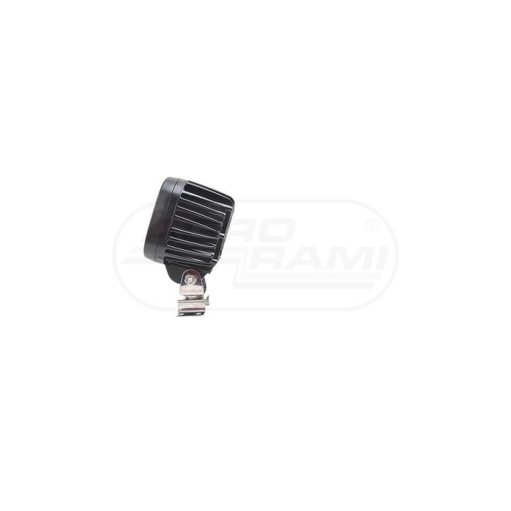 Lampa robocza LED (światło rozproszone), jednofunkcyjna, 12V-24V + przewody 250cm YLY-S 2x1,5mm2, diody 978, W130 WAŚ