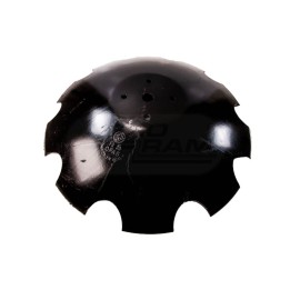 Talerz uzębiony 560x4mm, 4 otw-fi13, fi piasty 115mm - 10 zębów FI560 MANDAM
