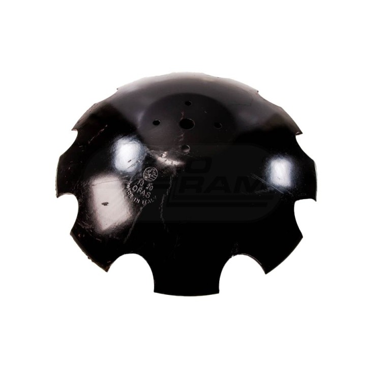 Talerz uzębiony 560x4mm, 4 otw-fi13, fi piasty 115mm - 10 zębów FI560 MANDAM