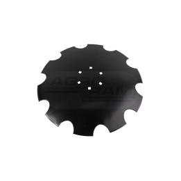 Talerz uzębiony 560x4mm, 6-otw-fi13, fi piasty 122mm-10zębów FI560 GRANO SYSTEM Agro-Wikt