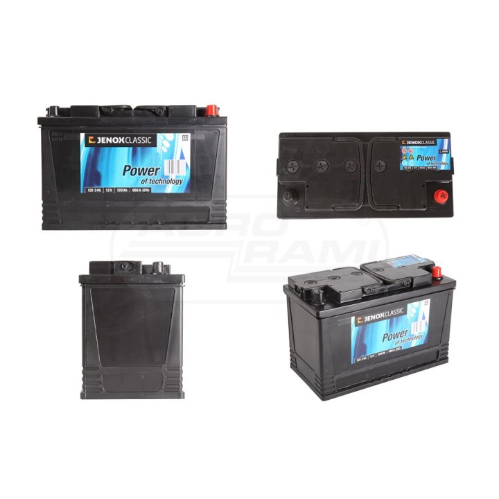 AKUMULATOR JENOX CLASSIC 12V120AH  P+