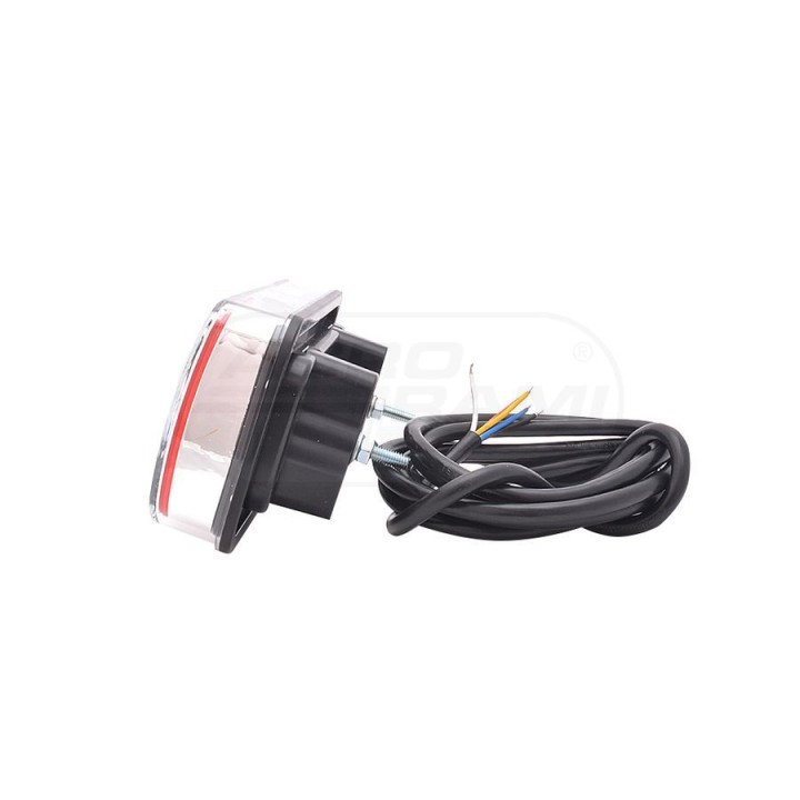 Lampa zespolona tylna prawa, 12V-24V + przewody 190cm YLY-S 5x0,75mm2, diody 315KR, W66P WAŚ