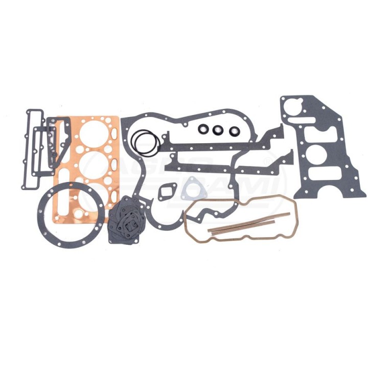 Kpl.uszczelek silnika ( uszcz.gł.CU+silikon ) MF-3/POLGASKET