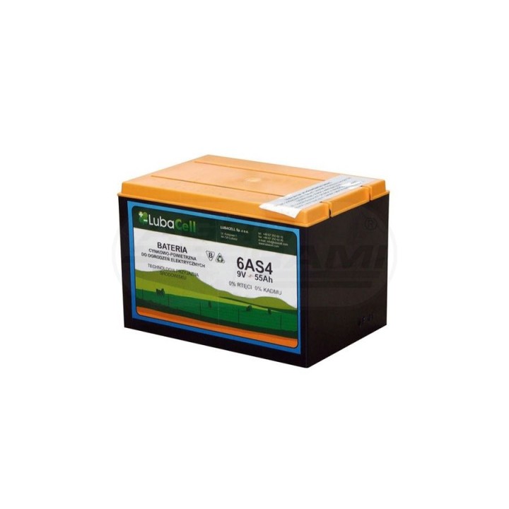 Bateria 6AS4 9V 66Ah Pomelac 9V,55 Ah Centra POMELAC