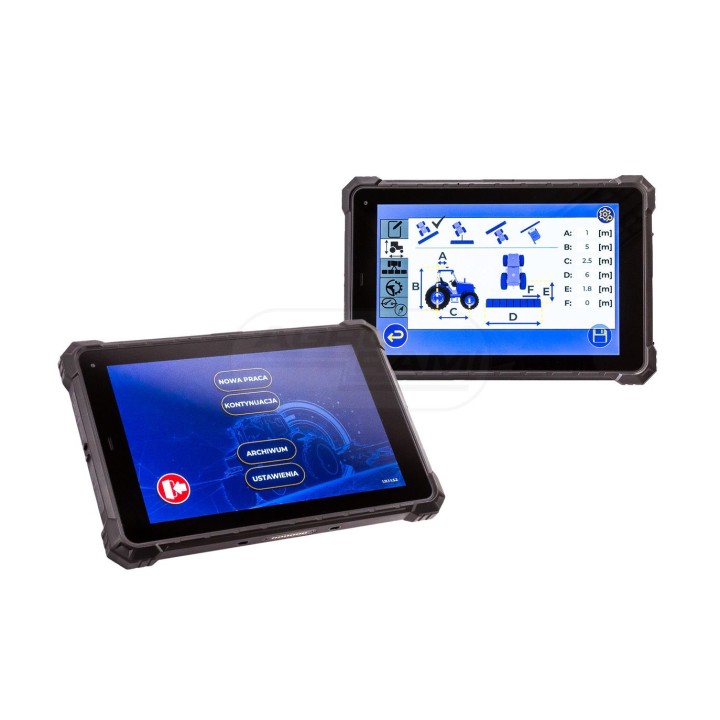 Nawigacja rolnicza zestaw rozszerzony tablet 10” + moduł żyroskopu HOXSOIMU + moduł główny HOXSOBOX + akcesoria +-2cm 9988142