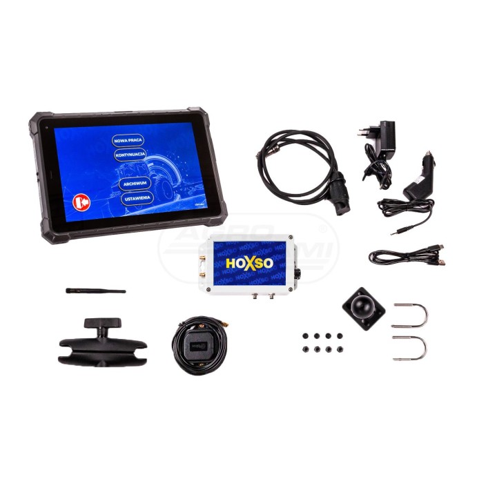 Nawigacja rolnicza zestaw podstawowy tablet 10” + moduł główny HOXSOBOX + akcesoria +-2cm 9988140