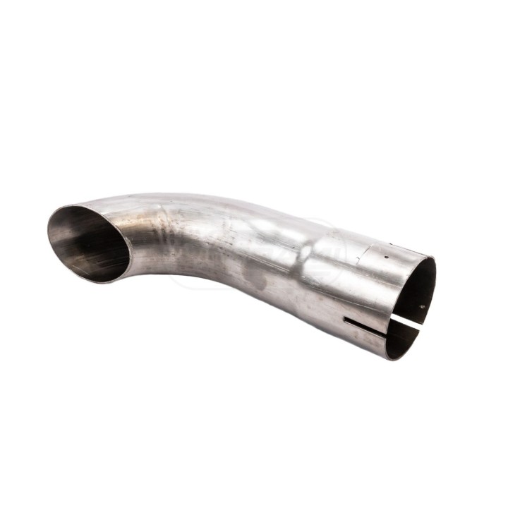 Końcówka rury wydechowej fi-76 mm inox INOX FI-76MM, stal nierdzewna . POWER SILENCER