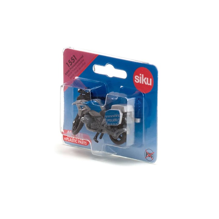 Zabawka Siku BMW Motocykl policyjny S.1551 , Skala 1:55