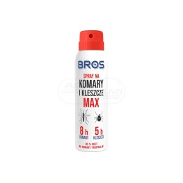Spray na komary i kleszcze MAX 90ml - BROS 208