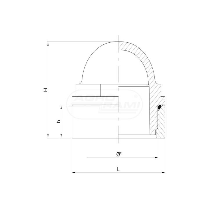 Wziernik 3" kompletny MZ