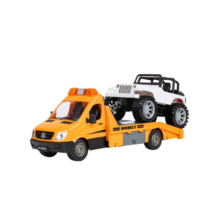 MB Sprinter pomoc drogowa plus Jeep 2,4GHz, 4.8V 300mAh 100% RTR DO-E674 , 1:18, Zdalnie sterowany Double Eagle