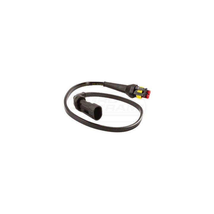 Łącznik do lamp LED opryskiwacza, długość całkowita 0,5 m + gniazdo i wtyczka  HORPOL ZLD 2644/0,5M/SS