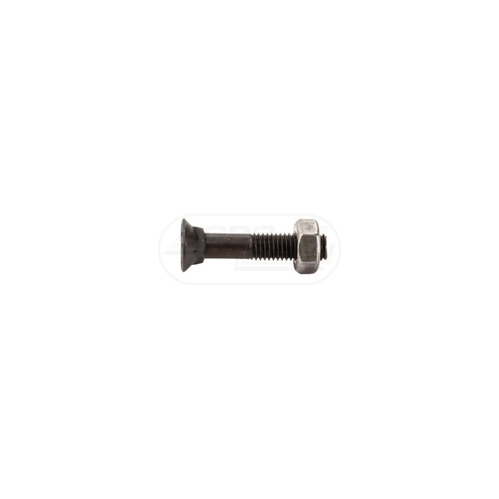 ŚRUB Z NAKRĘTKĄ M10X50 10.9 (Z PODSADZENIEM KWADRATOWYM) PREMIUM
