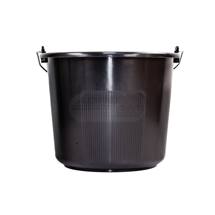 Wiadro okrągłe z pałąkiem 12L ( Czarne ) KMG 21001000900