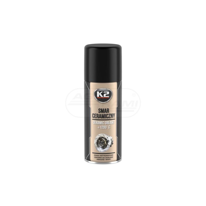 Smar ceramiczny chroni i zapobiega zapiekaniu się śrub W124 400 ML. K2