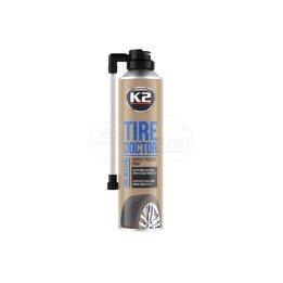 Preparat do awaryjnych napraw opon , uszczelnia i pompuje B311 TIRE DOKTOR 500 ML. K2