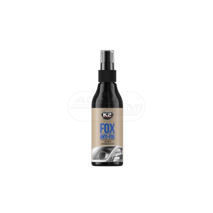 Płyn zapobiegający parowaniu szyb K636 FOX 150 ML. K2