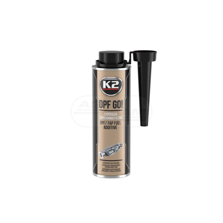 Dodatek do oleju napędowego (opakowanie na 50-70 L diesla) T319 DPF GO! 250 ML. K2
