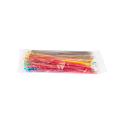 Opaska kablowa MIX 100szt 3,6X200MM
