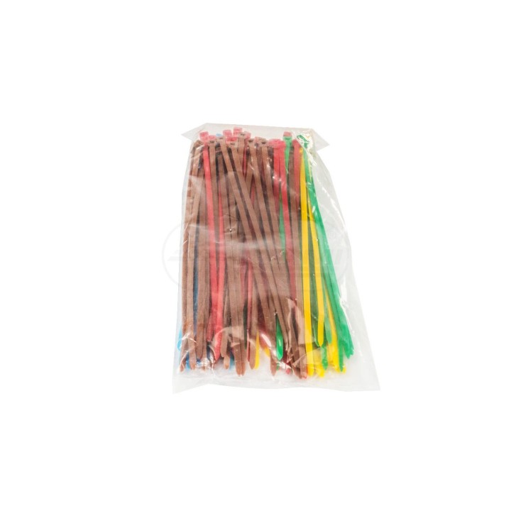 Opaska kablowa MIX 100szt 4,8X250MM