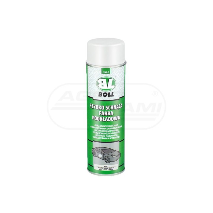 Farba podkładowa spray 500ml biała BOLL 0010210