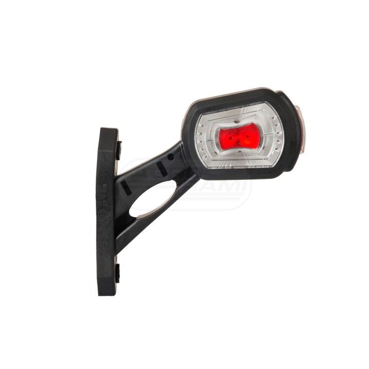Lampa obrysowa diodowa trzyfunkcyjna ukośna prawa 12/24V LDCC 2697 HORPOL