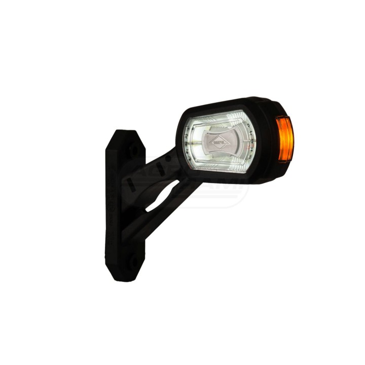 Lampa obrysowa diodowa trzyfunkcyjna ukośna lewa 12/24V LDCC 2696 HORPOL