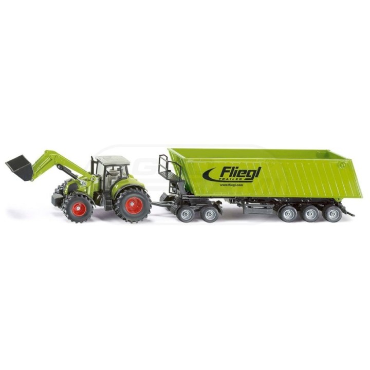 Traktor z ładowarką i wywrotką Dolly Siku S1949 SIKU