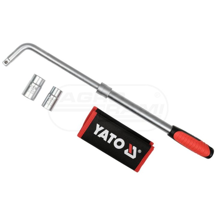 Rozsuwany klucz do kół nasadki YATO 17x19 i 21x23mm YT-08040