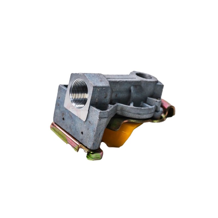 Złączka pneumatyczna M22x1.5; dwudrożna  żółta 07691000/CN