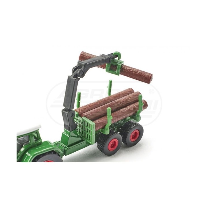 Traktor z leśną przyczepą 4006874016457 SIKU