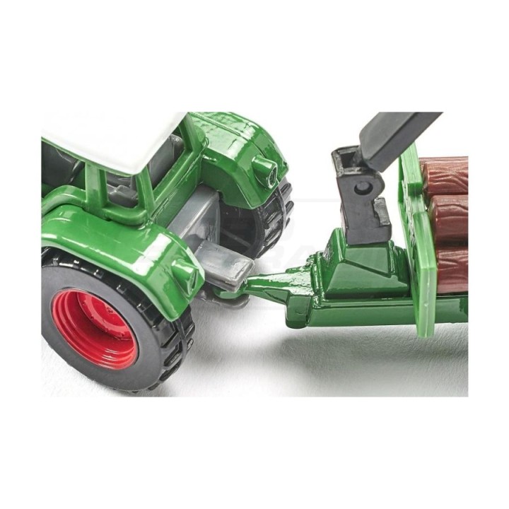 Traktor z leśną przyczepą 4006874016457 SIKU