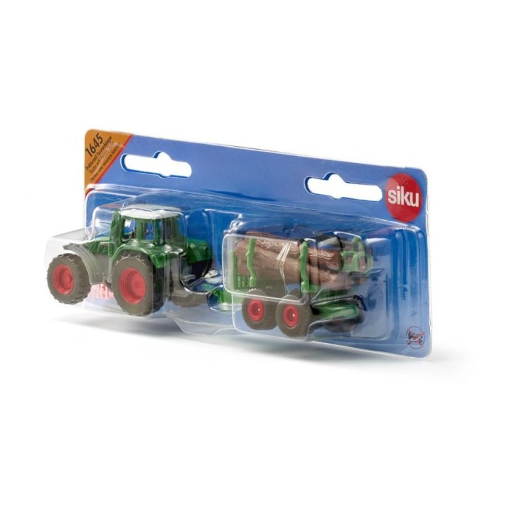 Traktor z leśną przyczepą 4006874016457 SIKU
