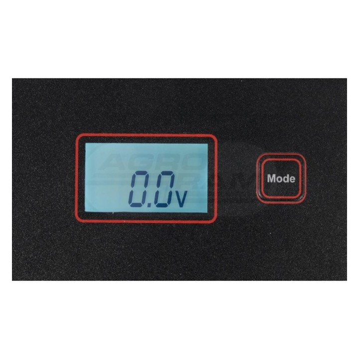 Prostownik elektroniczny z wyświetlaczem LCD 0,85A zakres 6V/2A YATO YT83001