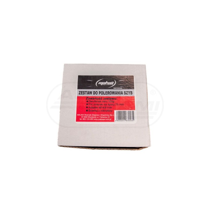 Środek do polerowania szkła  ( ZESTAW ) 100G MALWA