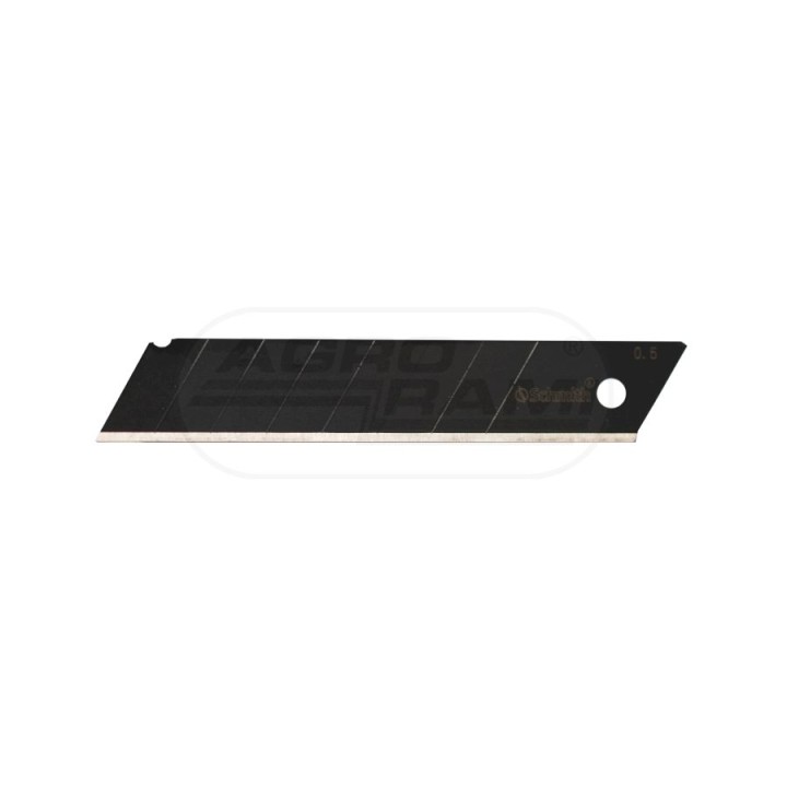 Ostrza łamane czarne 10 sztuk Schmith 18mm SONR-05 SCHMITH