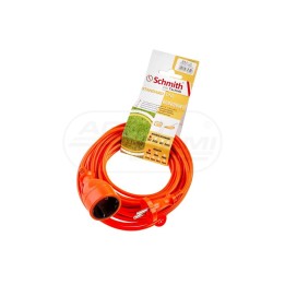 Przedłużacz 2x1mmx10m POMARAŃCZOWY SPSLO-1-10 SCHMITH