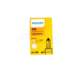 Żarówka Philips Vision H4 12V 60/55W P43t-38/C1+30% 12342PRC1 PHILIPS