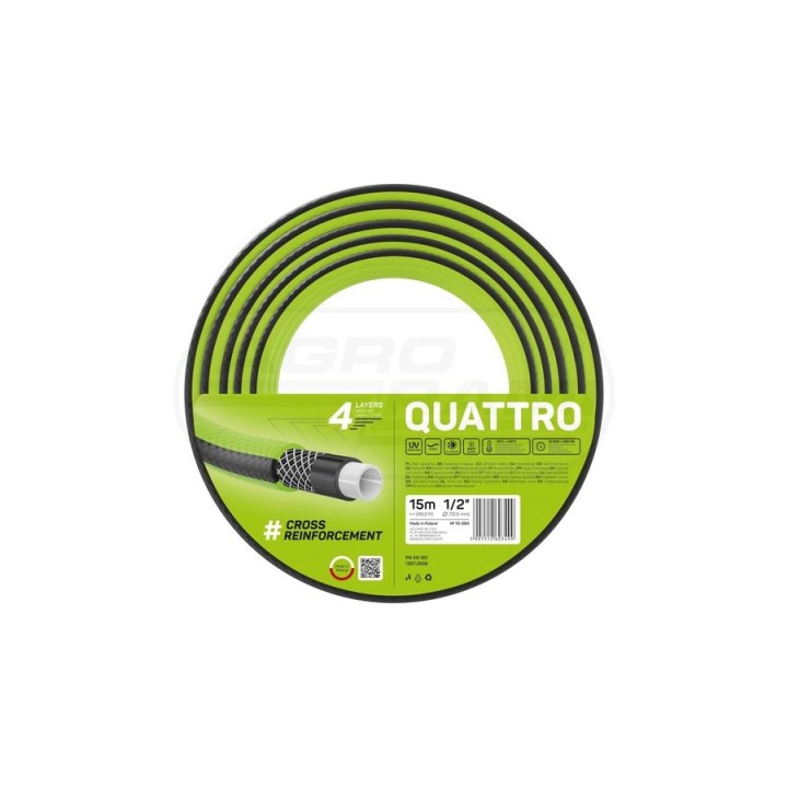 Wąż ogrodowy QUATTRO 1/2” 15 m 10-064 Cellfast
