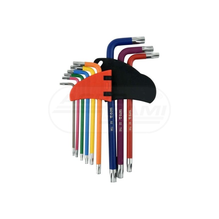 Zestaw kluczy TORX TAMPERPROOF YATO T10-T50 9 elementów YT05633