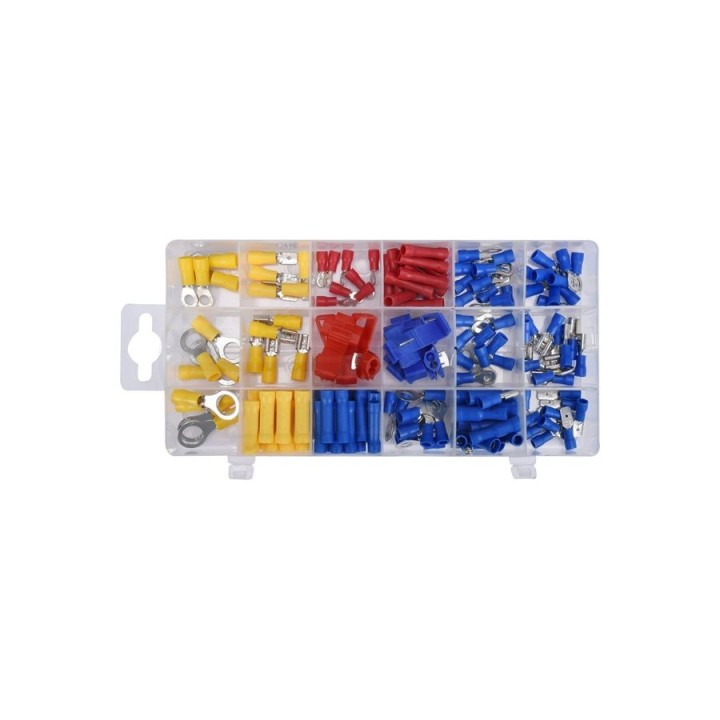 Zestaw złączy elektrycznych YATO mix 160 elementowy YT06891