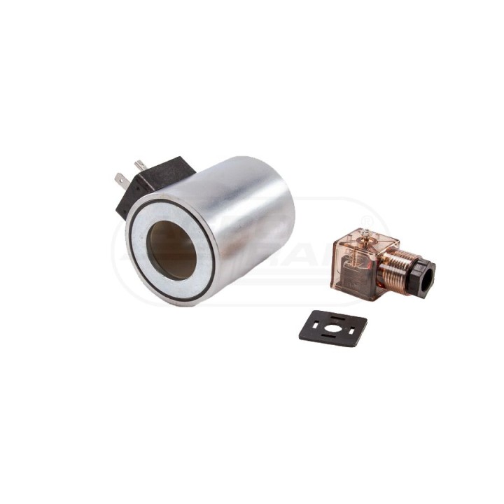 Cewka dzielnika elektrozaworu W-E12DVS6/2-80L, W-E12DVS3/2-80L 12V DC 48W W-CEW12VDC-80 Waryński
