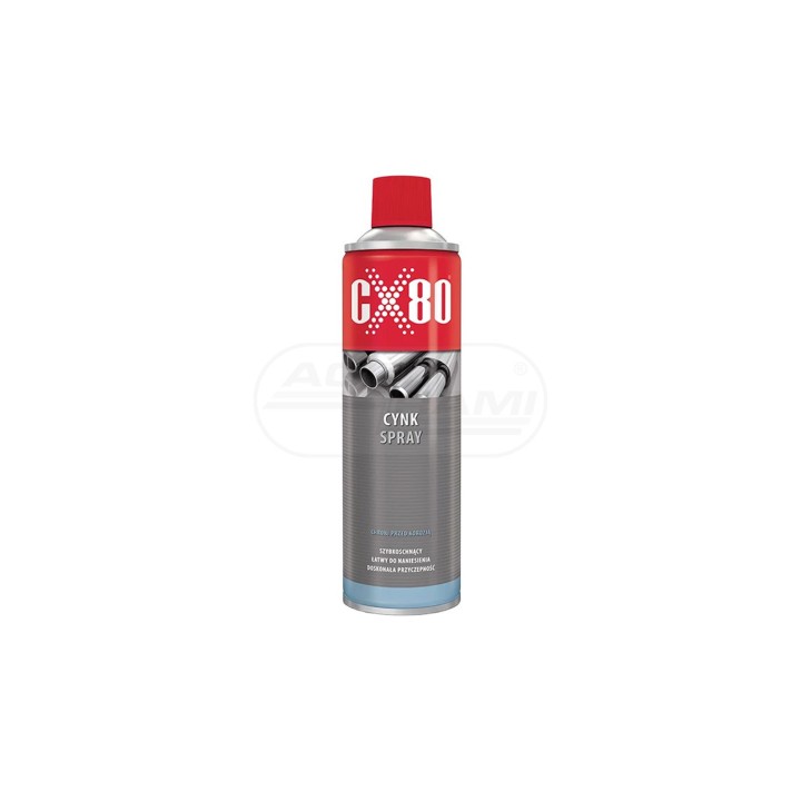 Preparat do zabezpieczenia przed korozją CYNK SPRAY CX80 500 ml CX80 500 ML.